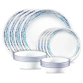 Corelle® Ocean Blues 16-piece Mugless Dinnerware Set, Service of 4 image 0