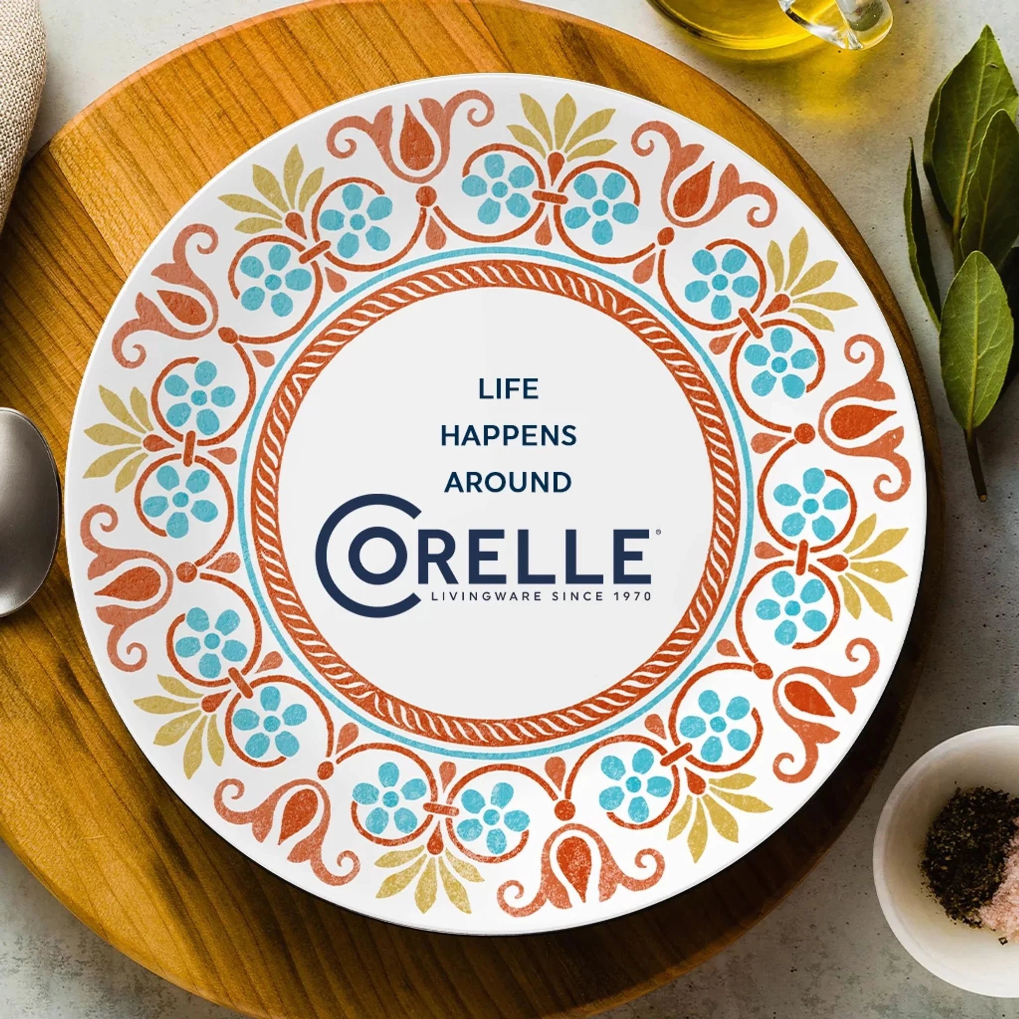 Corelle® Global Collection Terracotta Dreams 12-piece Dinnerware Set, Service for 4 image 2