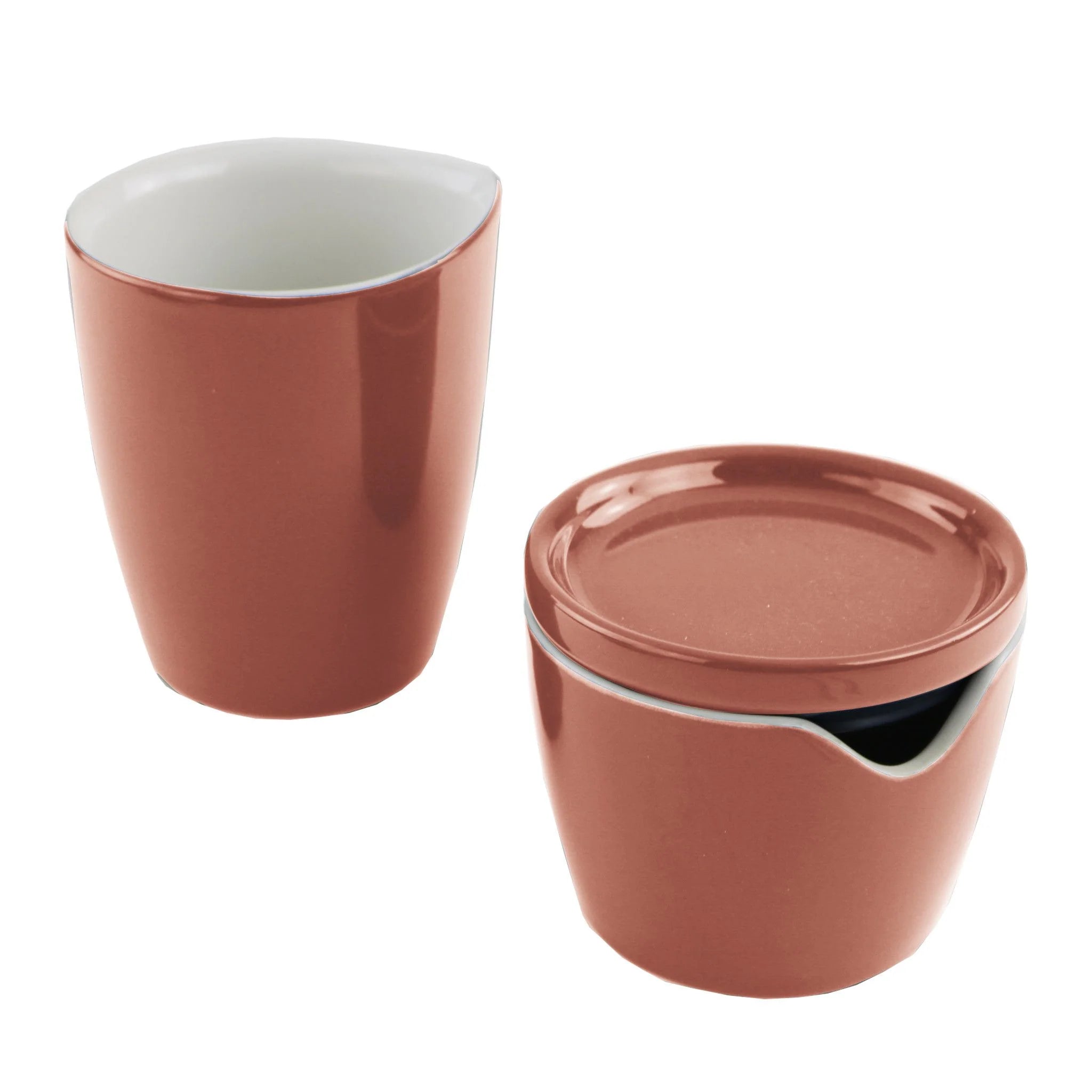 CorningWare® Red Clay Cream and Sugar Set image 0