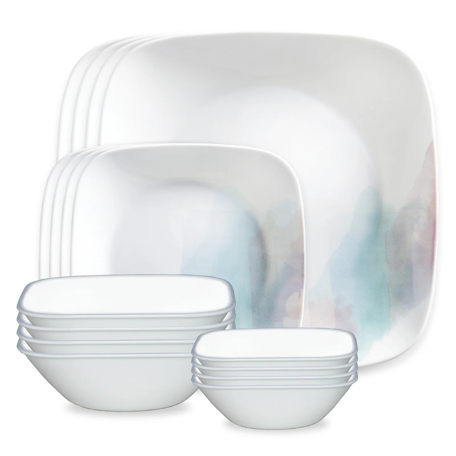 Corelle® Aquarello 16-piece Dinnerware Set, Service for 4 image 0