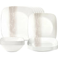 Corelle® Square Wandering Grove 18-piece Dinnerware Set, Service for 6 image 0