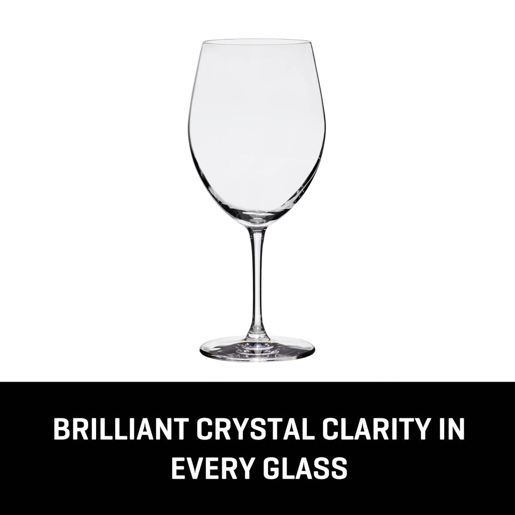 Lucaris Bangkok Bliss Cabernet Glasses (4-Pieces), 16-ounce, Dishwasher Safe, Lead-free Crystalline image 3