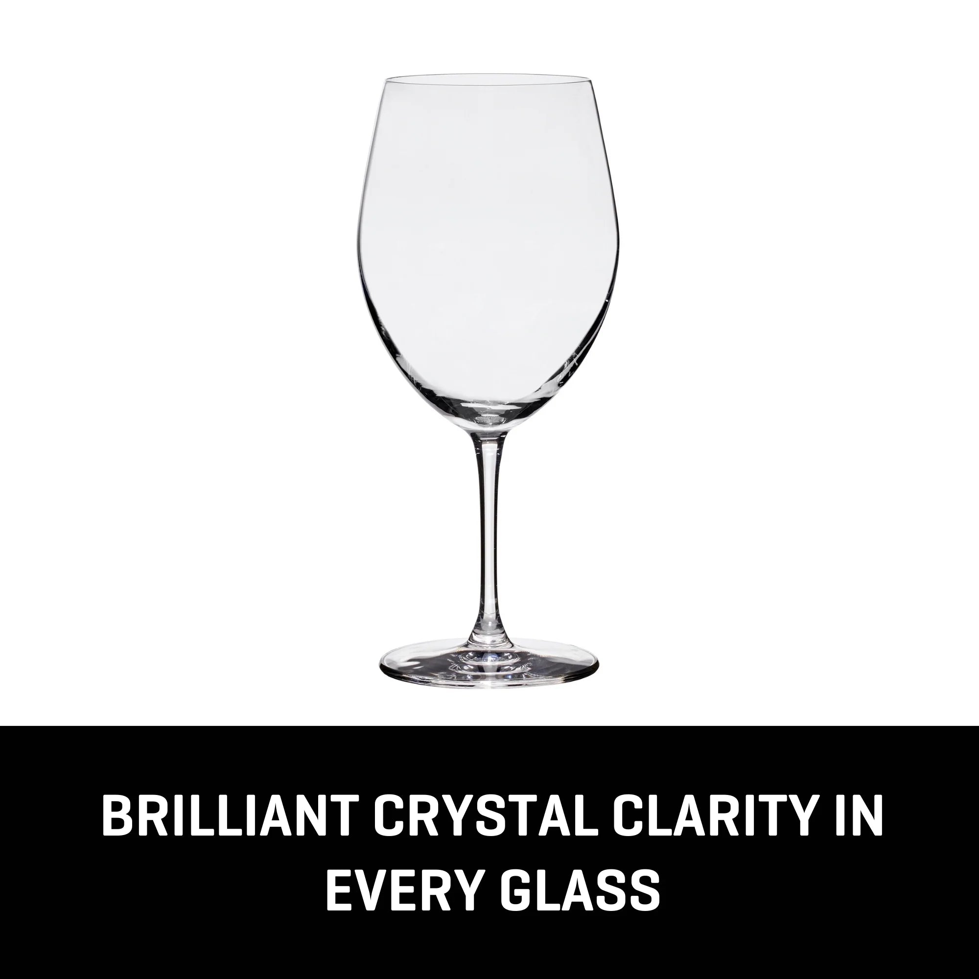 Lucaris Bangkok Bliss Cabernet Glasses (4-Pieces), 16-ounce, Dishwasher Safe, Lead-free Crystalline image 3