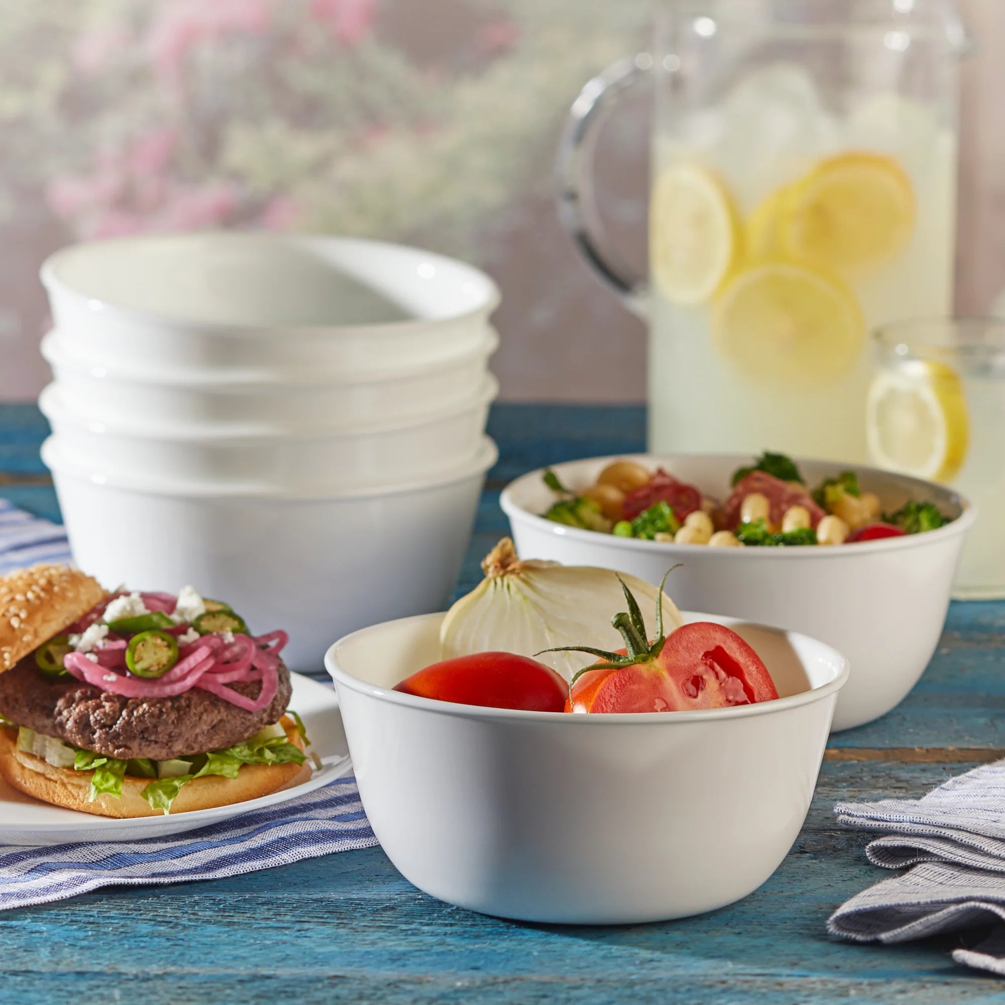 Corelle® Winter Frost White 28-ounce Large Soup Bowls, 6-pack image 2