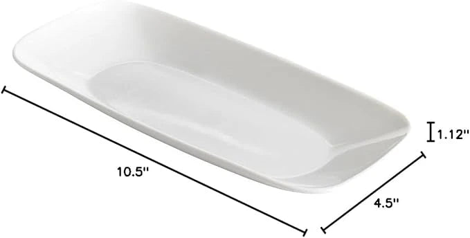 Corelle®  Pure White Appetizer Tray- 10.5 image 2