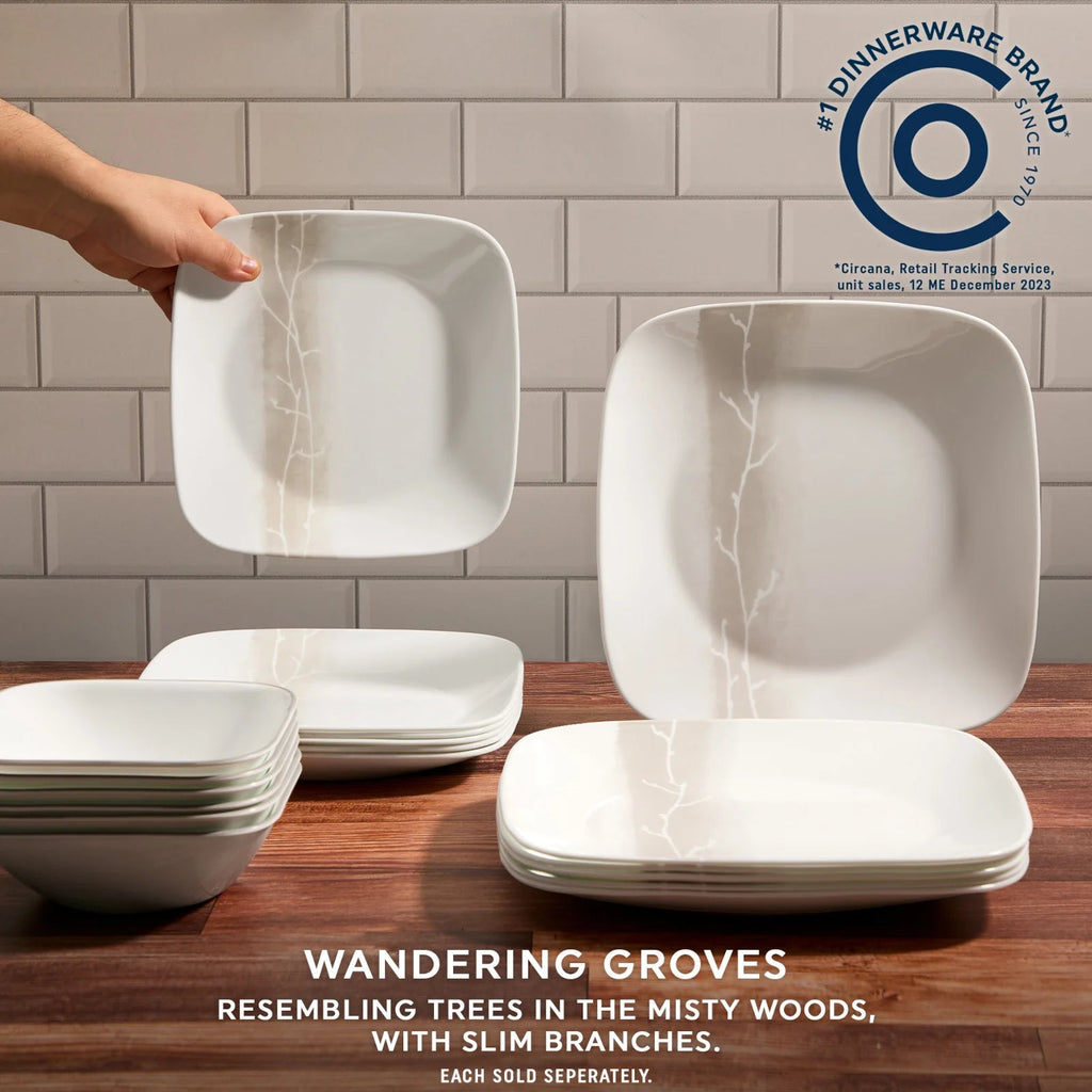 Corelle® Square Wandering Grove 10.5 Dinner Plate image 2