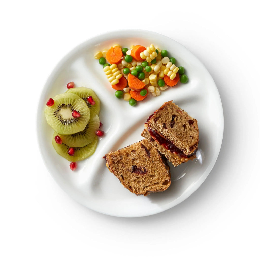 Corelle® Winter Frost White 8.5 Divided Salad Plate image 3