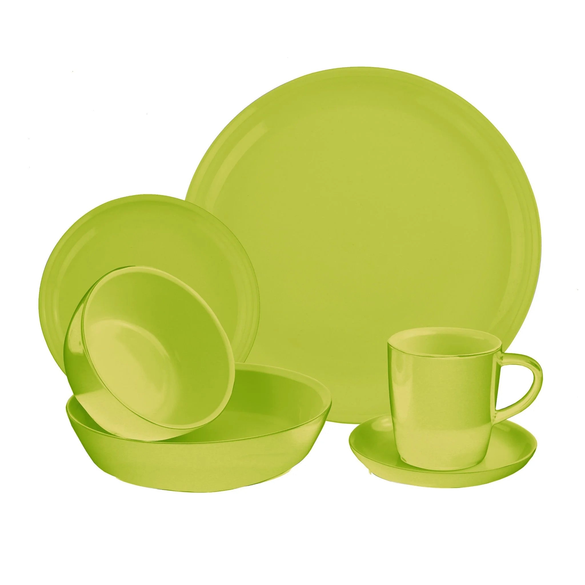 CorningWare® 6-piece Sprout Dinnerware Set , Service for 1 image 0