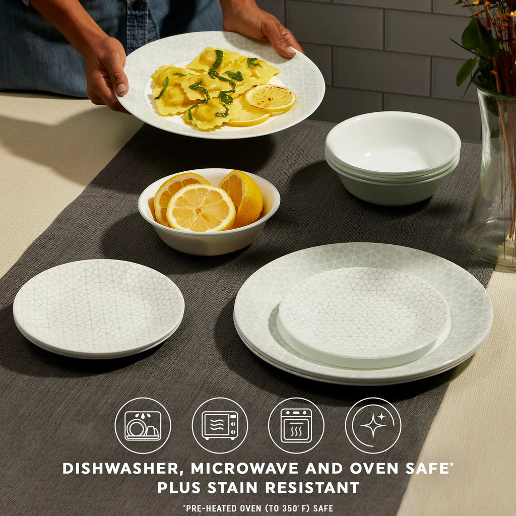 Corelle® Knox 18-piece Dinnerware Set, Service for 6 image 4