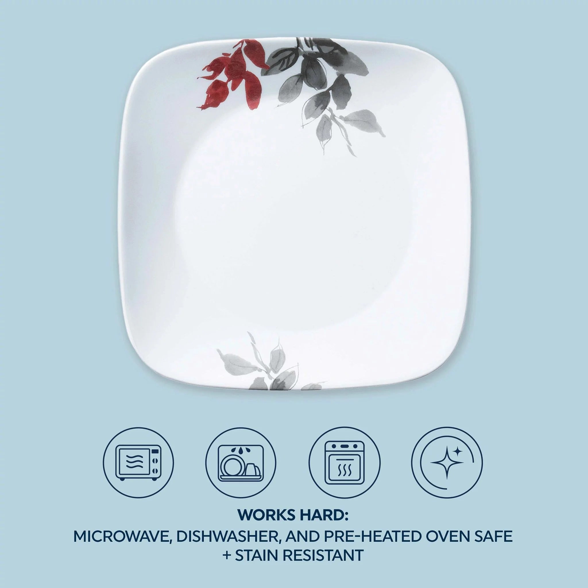 Corelle® Kyoto Leaves 16-piece Dinnerware Set, Service for 4 image 4