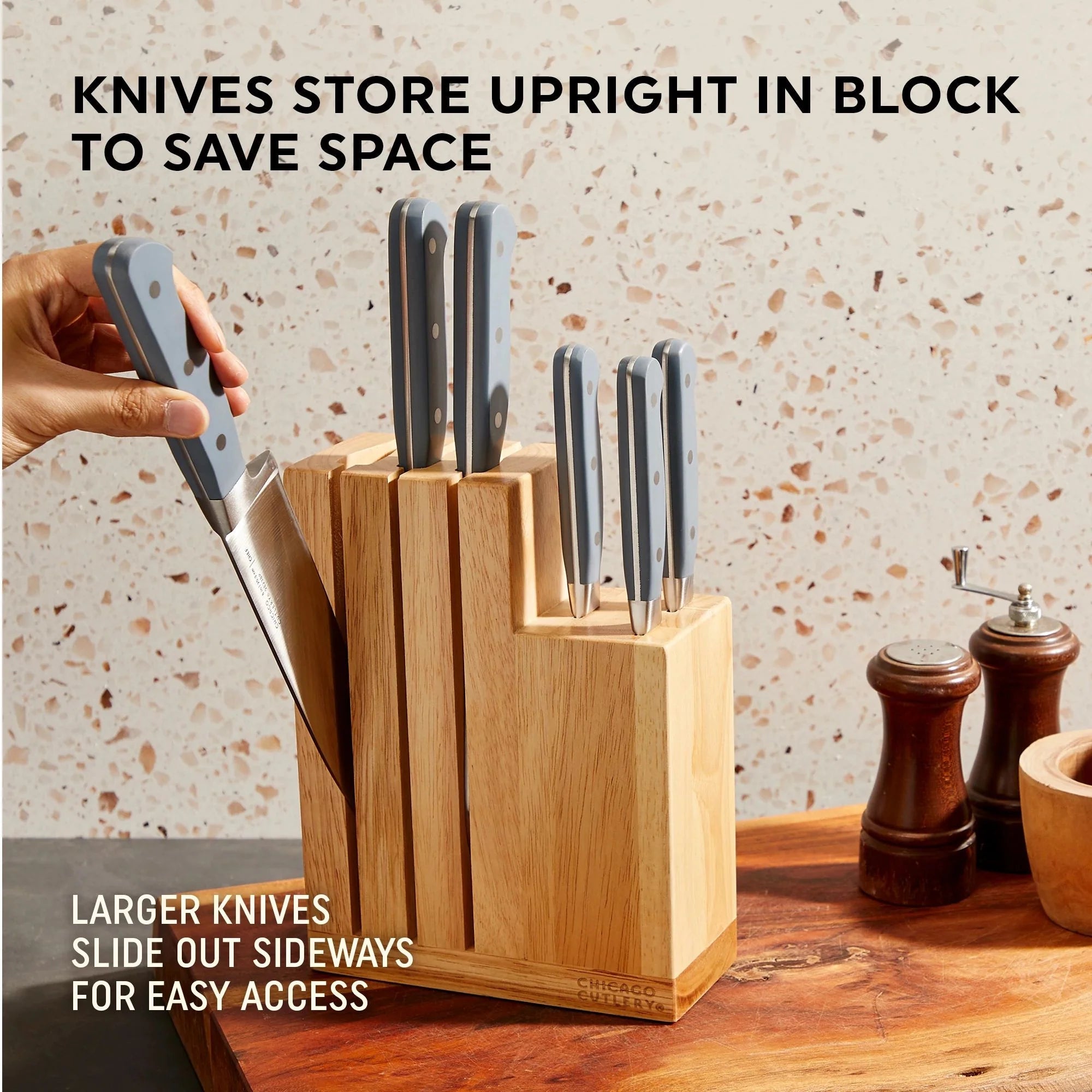 Chicago Cutlery® Halsted 7-piece Modular Block Set image 3