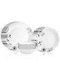 Corelle® Inked Poppy 12-piece Dinnerware Set, Service for 4 image 0