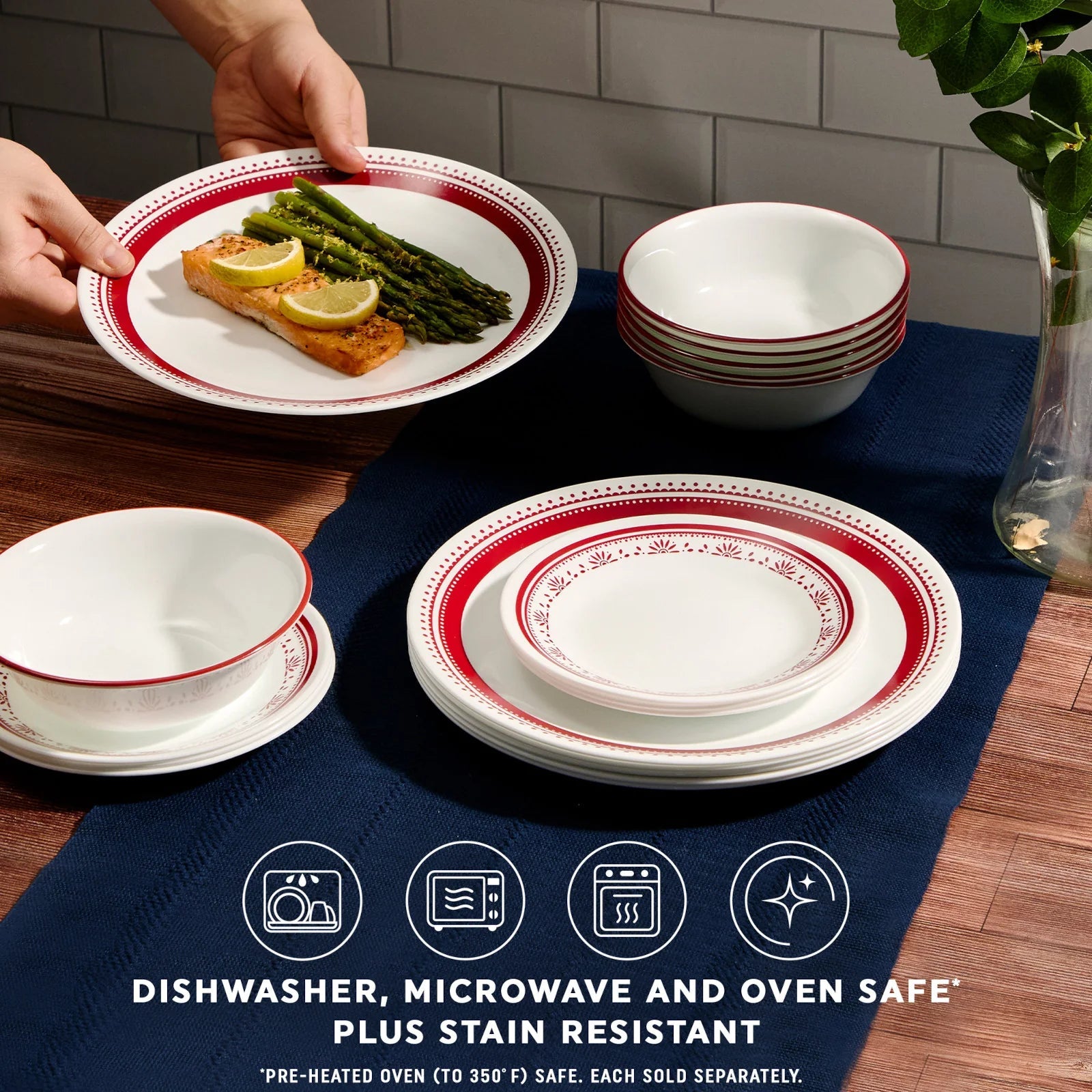 Corelle® Sadie 10.25 Dinner Plate image 3