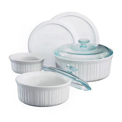CorningWare® French White® 7-piece Casserole Set image 0