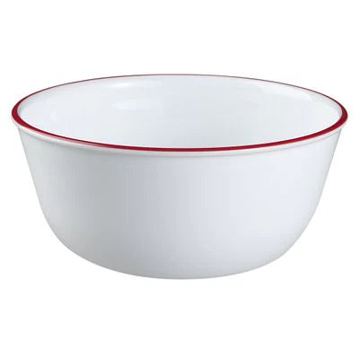 Corelle® Red Banded 28-ounce Large Soup Bowl image 0