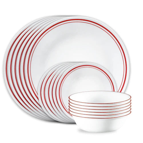 Corelle® Logan 18-pc Dinnerware Set, Service for 6 image 0