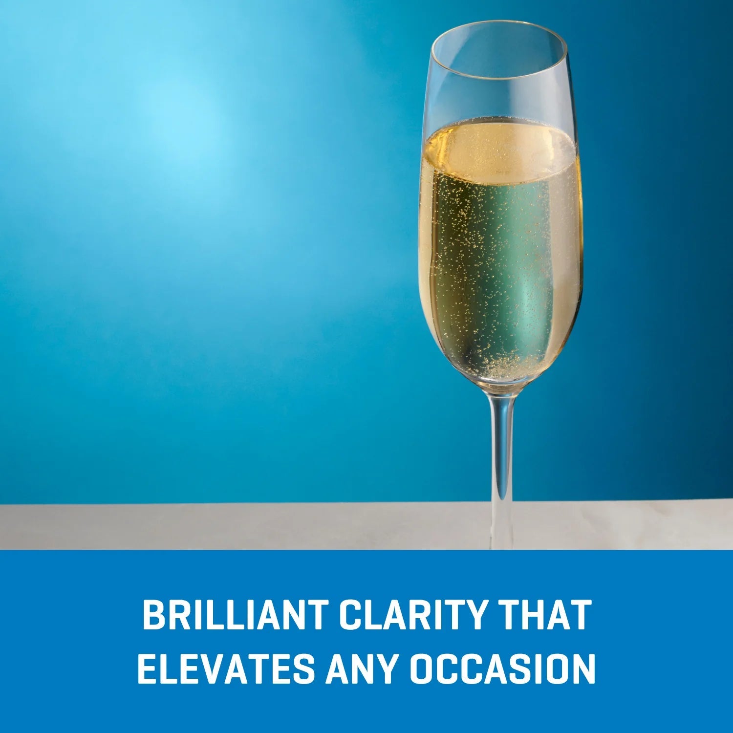 Ocean Glass Matera Champagne Flutes (4-Pieces), 7-ounce, dishwasher safe image 4