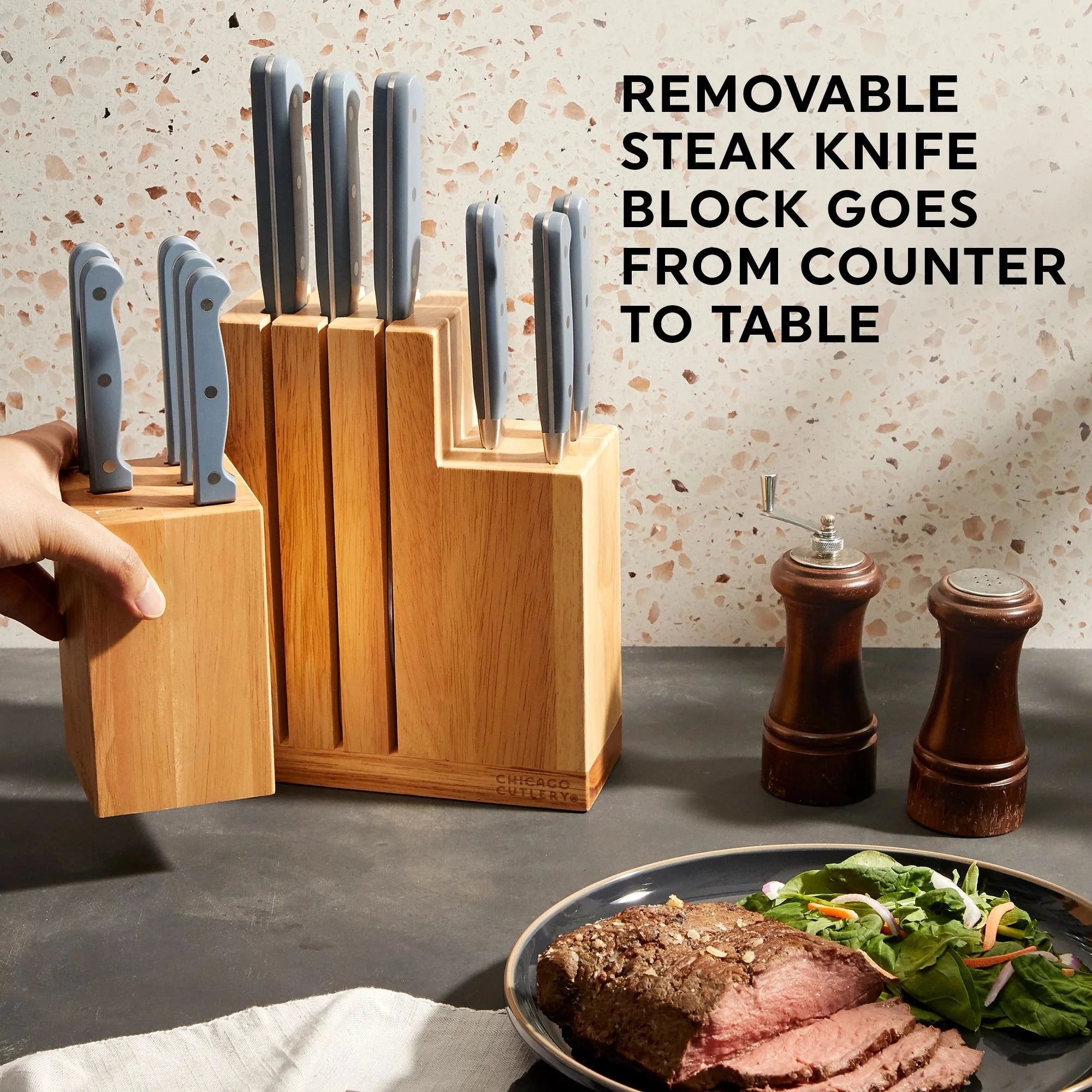 Chicago Cutlery® Halsted 14-piece Modular Block Set image 3
