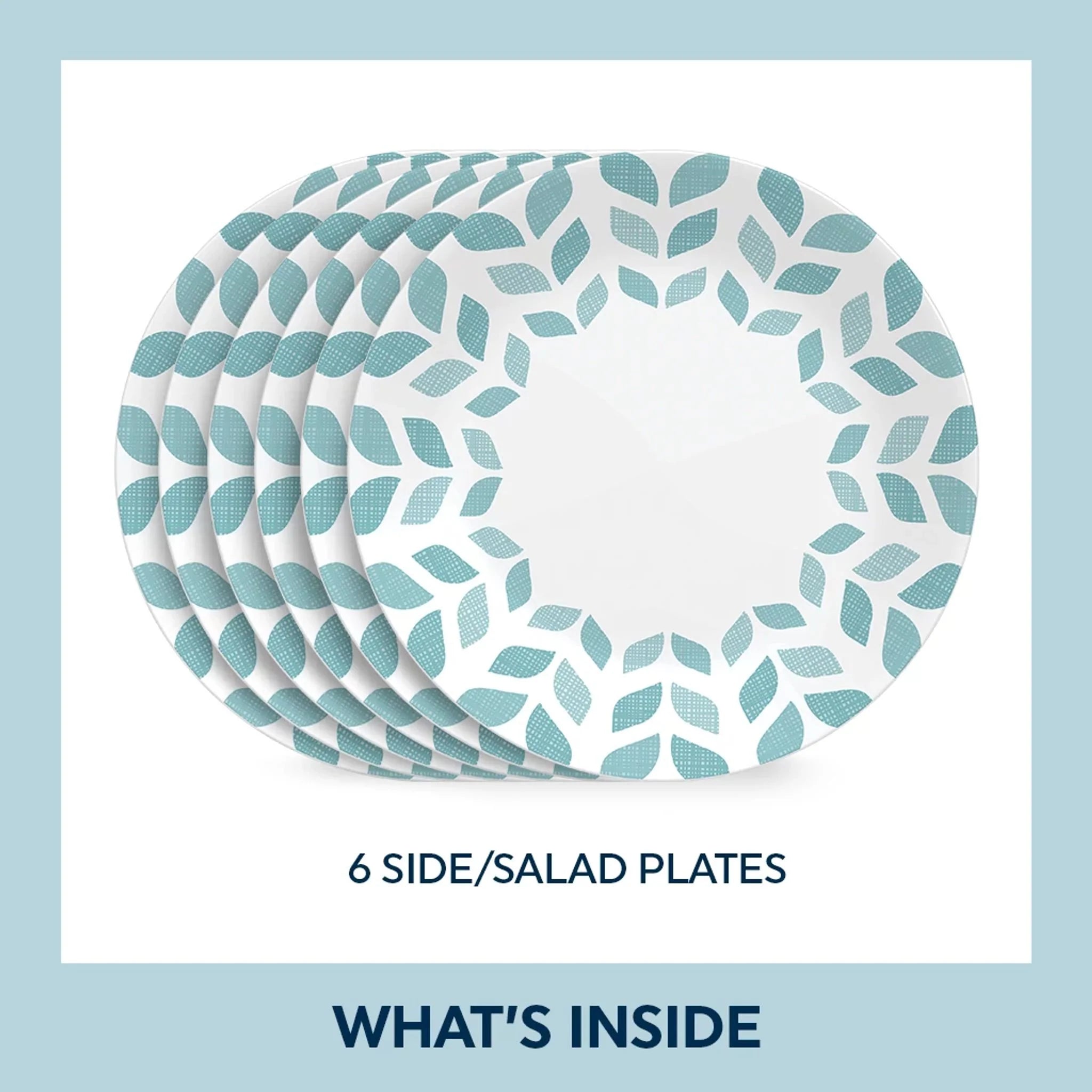 Corelle® Global Collection Northern Pines 8.5 Salad Plates, 6-pack image 5