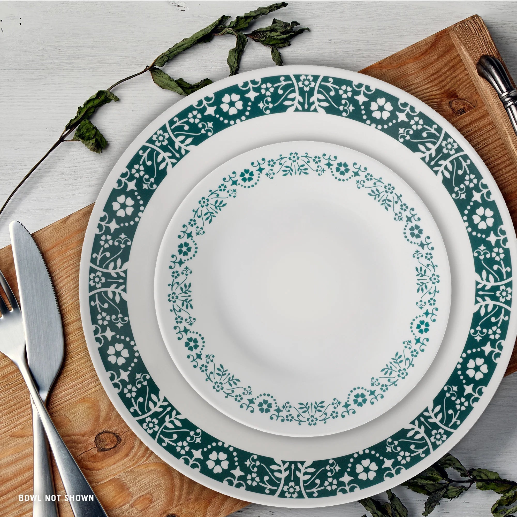 Corelle® Penelope 18-piece Dinnerware Set, Service for 6 image 2