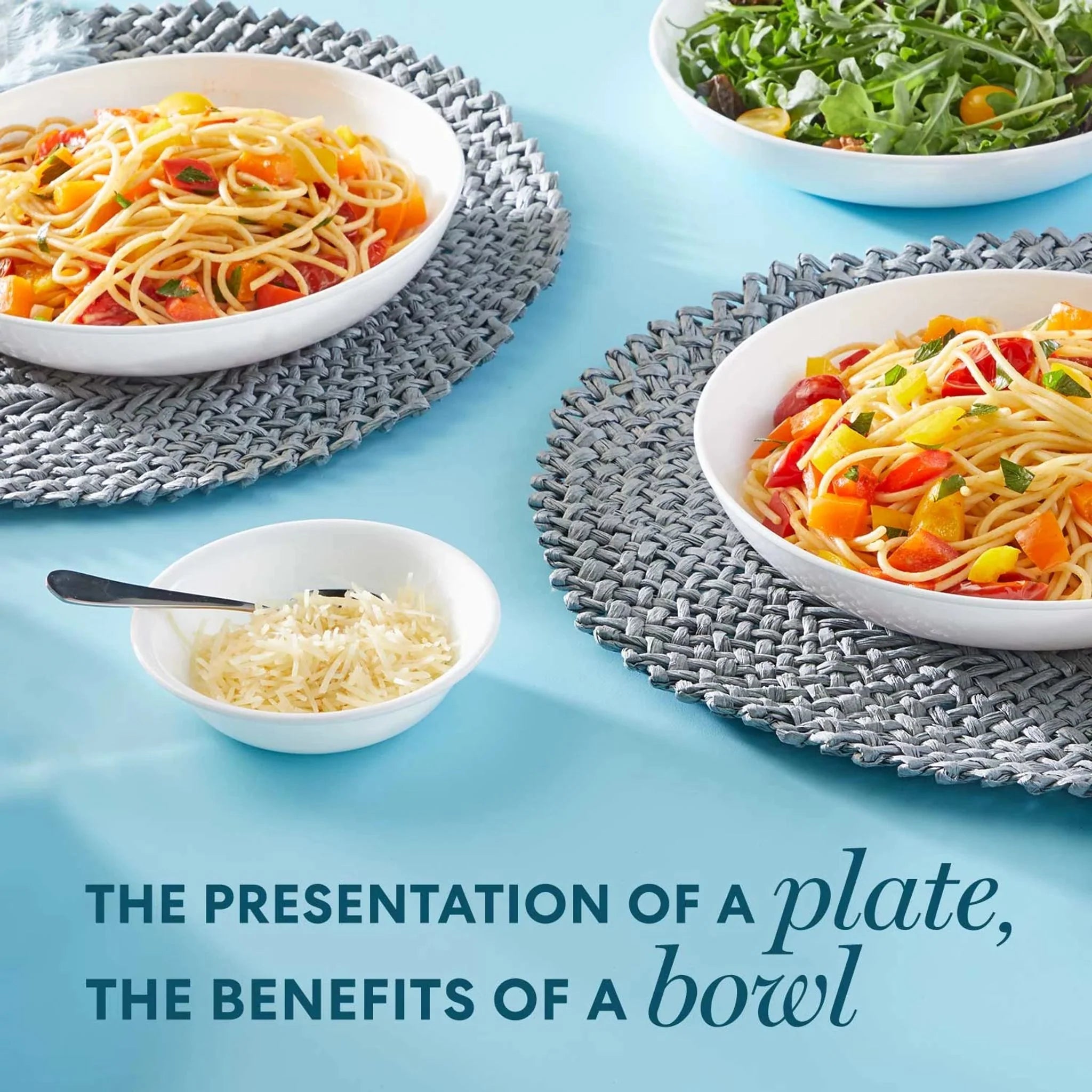 Corelle® Winter Frost White 30-ounce Versa Meal Bowl image 2