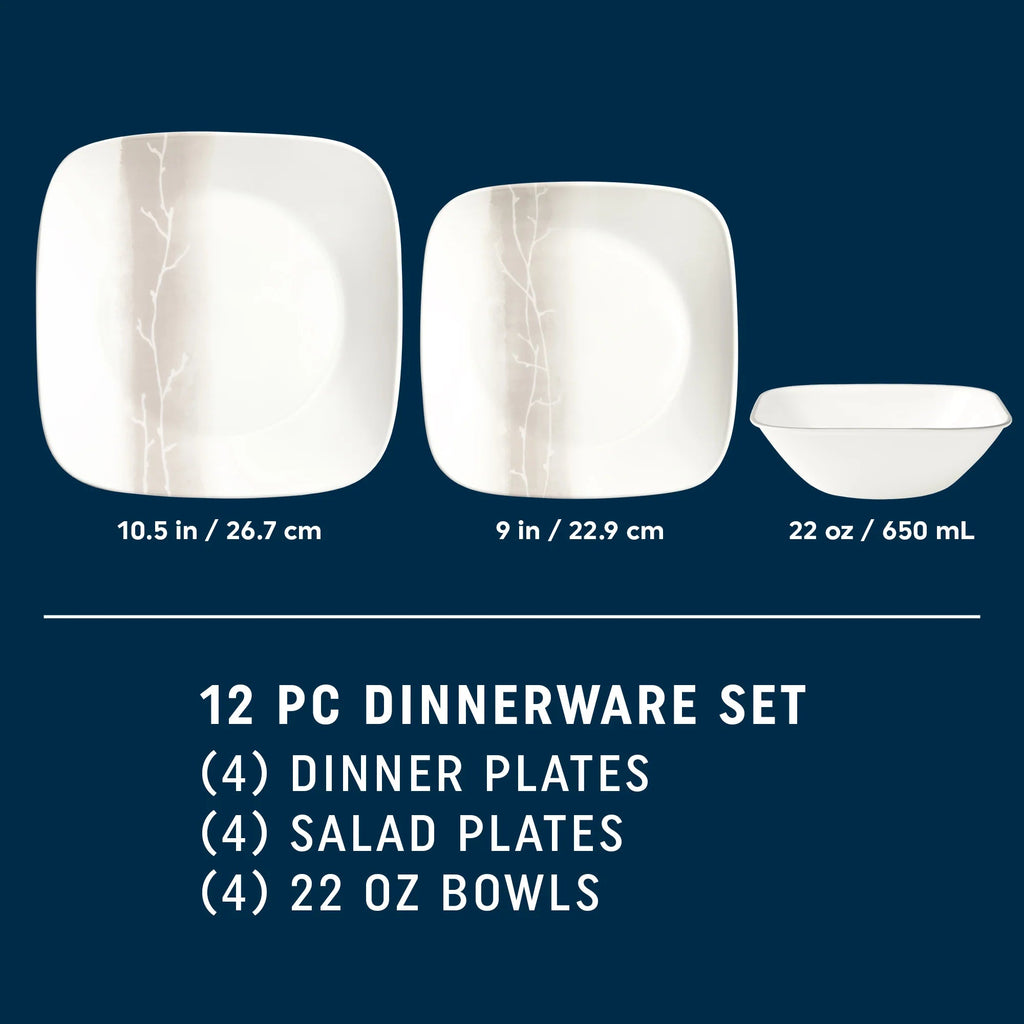 Corelle® Wandering Groves 12-piece Dinnerware Set, Service for 4 image 2