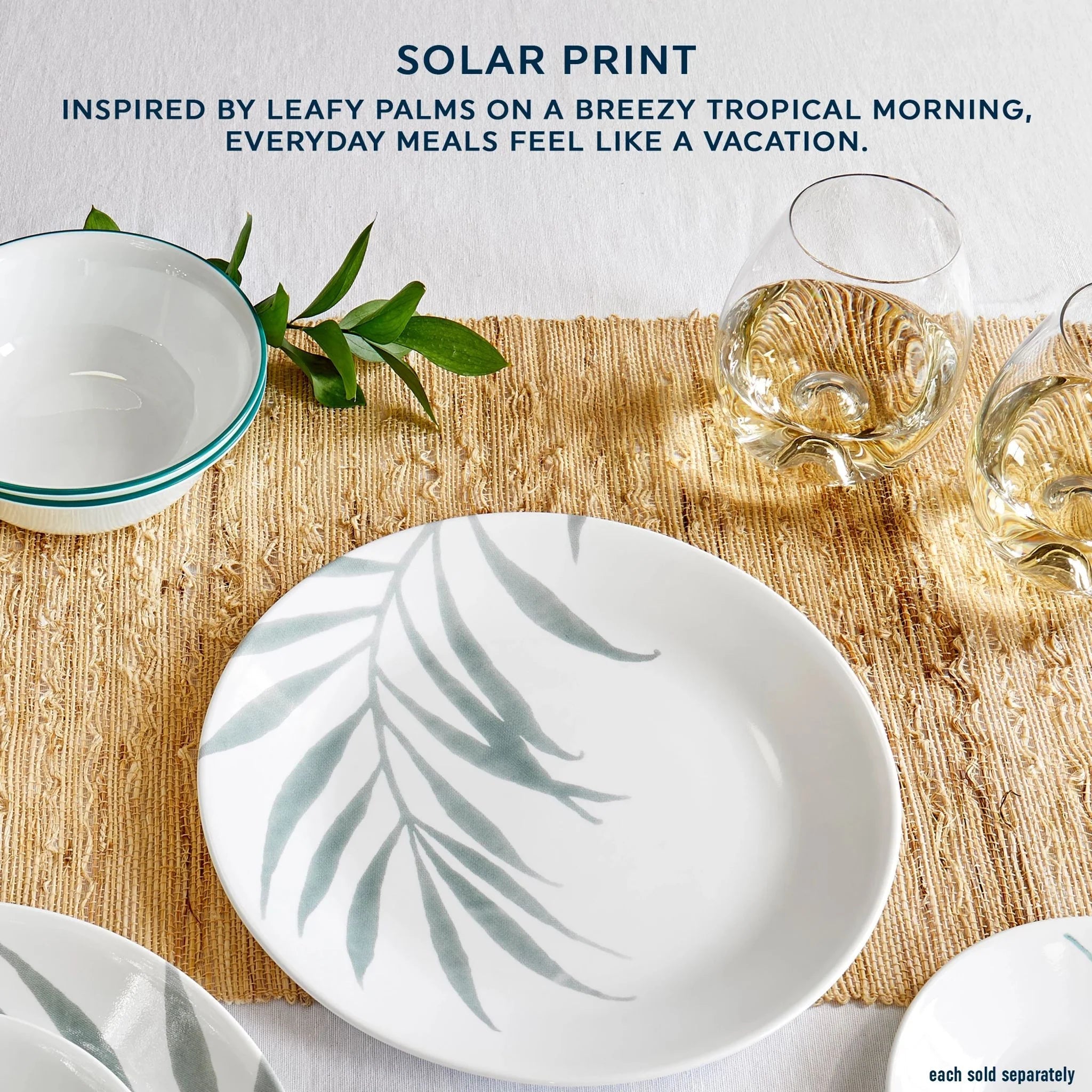 Corelle® Solar Print 8.5 Salad Plate, EXCLUSIVE image 6