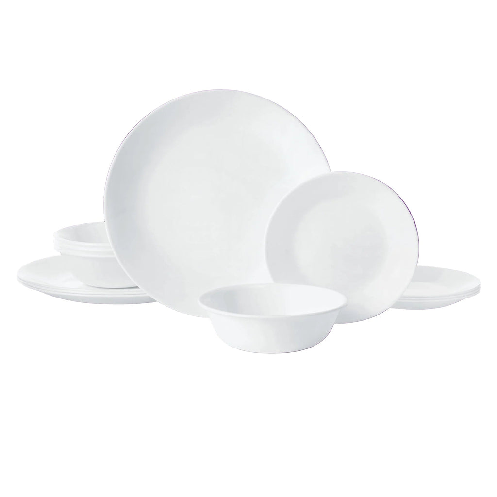 Corelle® Winter Frost White 12-piece Dinnerware Set, Service for 4 image 0
