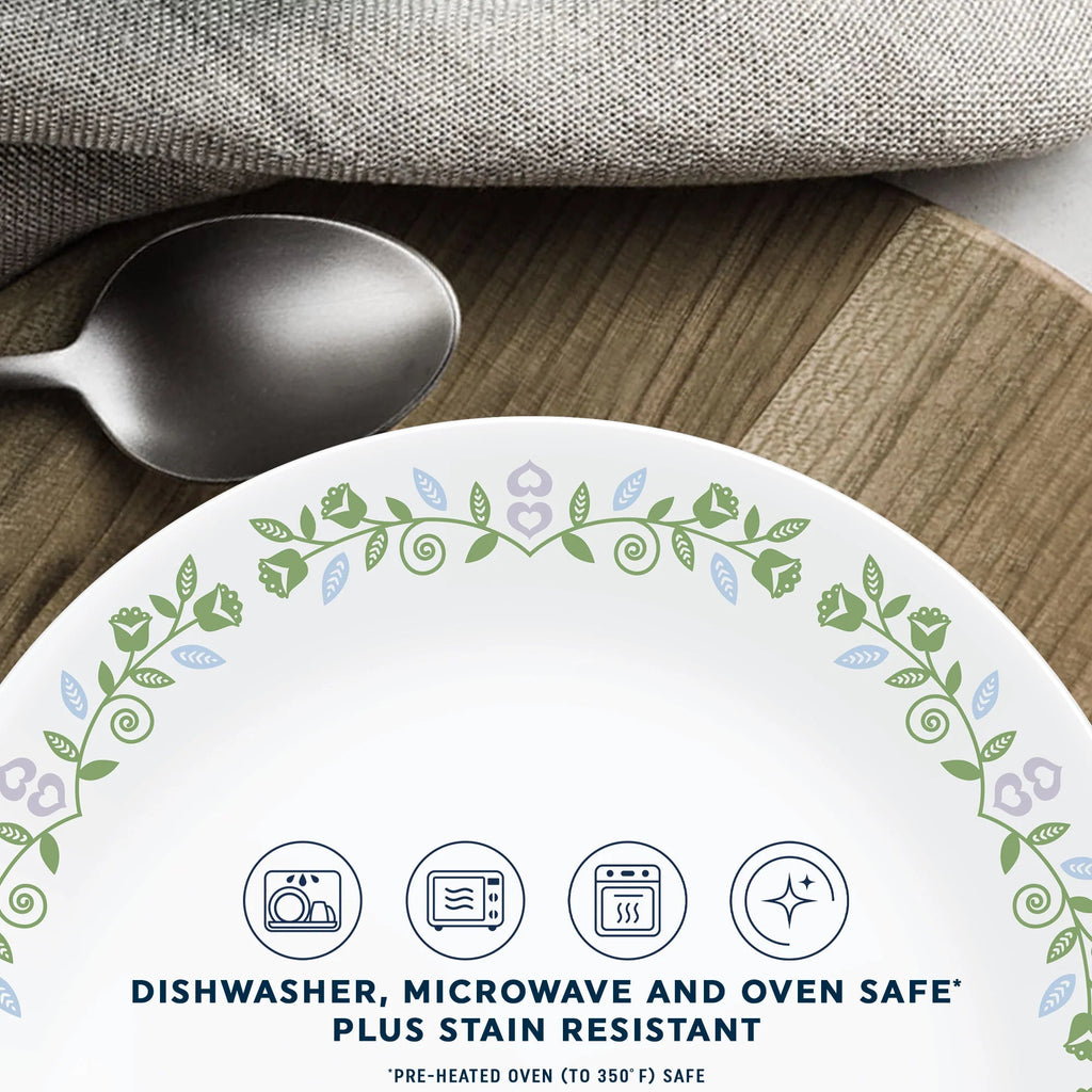 Corelle® Bryndle 12-Piece Glass Dinnerware Set, Service for 4 image 3