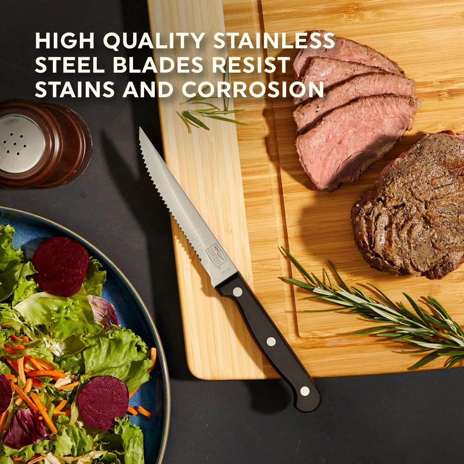 Chicago Cutlery® Essentials™ 4-piece Steak Knife Set image 3