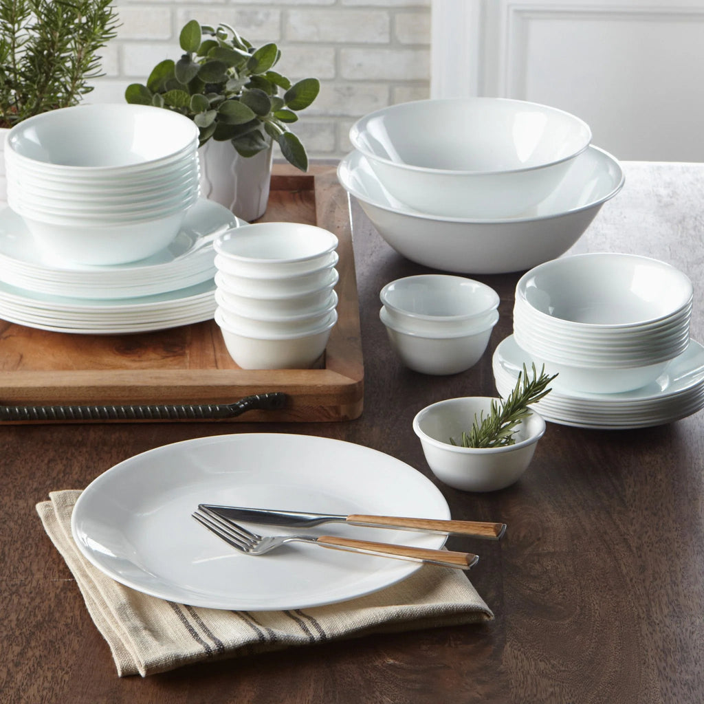 Corelle® Winter Frost White 50-piece Dinnerware Set, Service for 8, EXCLUSIVE image 11
