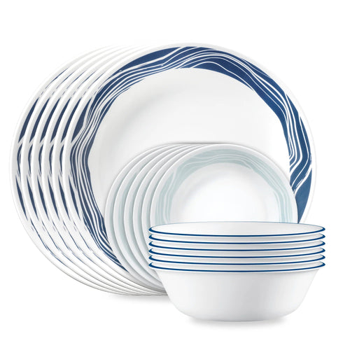 Corelle® Acadia 18-piece Dinnerware Set, Service for 6 image 0