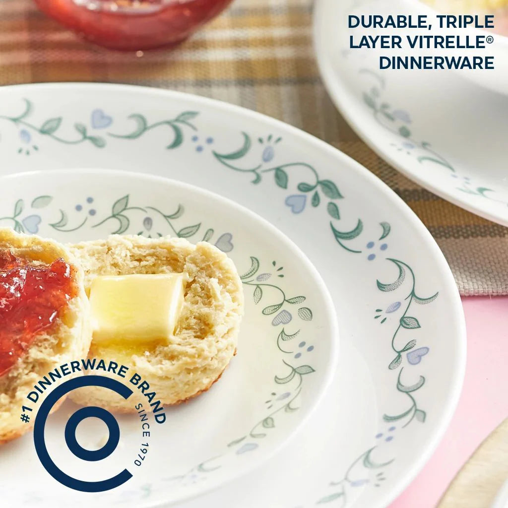 Corelle® Country Cottage 16-piece Mugless Dinnerware Set, Service for 4 image 3