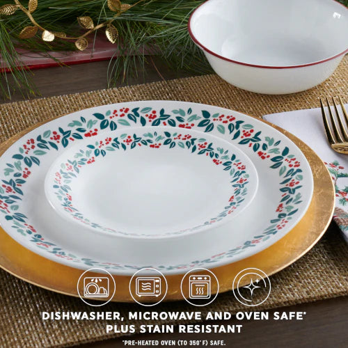 Corelle® Winter Berries 18-pc Dinnerware Set, Service for 6 image 3