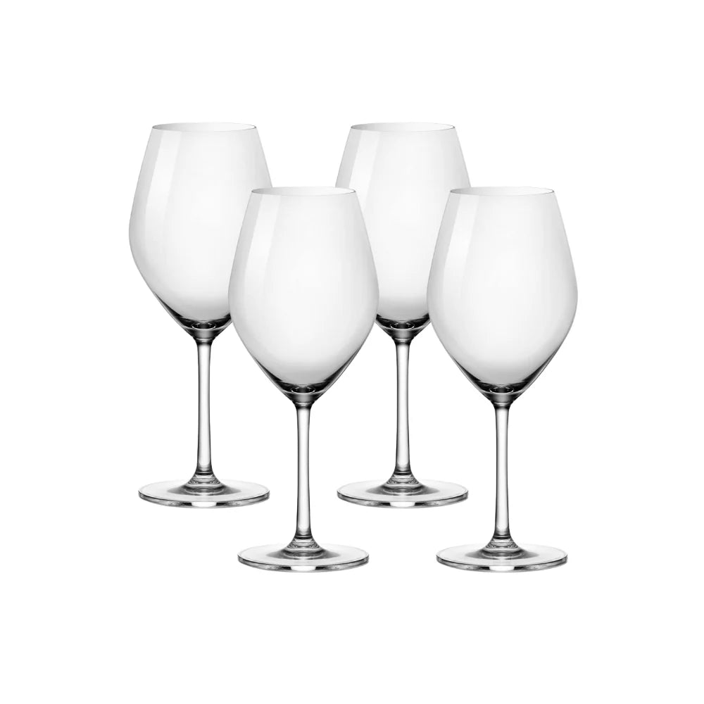 Ocean Glass Sondria Red Wine Glasses (4-pieces), 20-ounce, Dishwasher Safe image 0