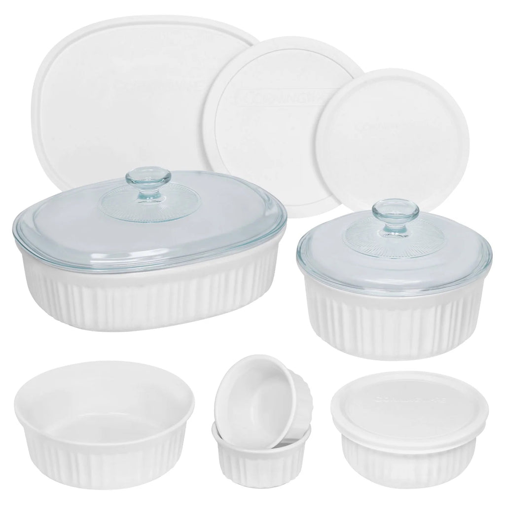 CorningWare® French White® 12-piece Bakeware Set image 0