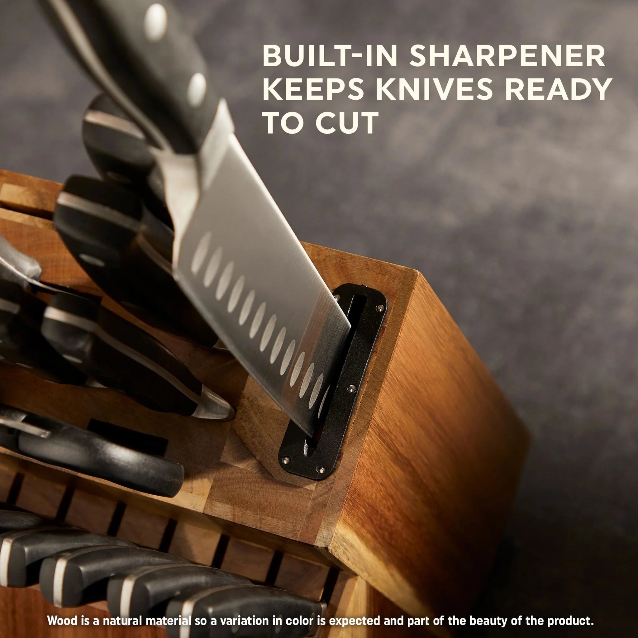 Chicago Cutlery® Insignia Classic 18-piece Block Set with Built-in Sharpener image 3