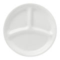 Corelle® Winter Frost White 8.5 Divided Salad Plate image 0