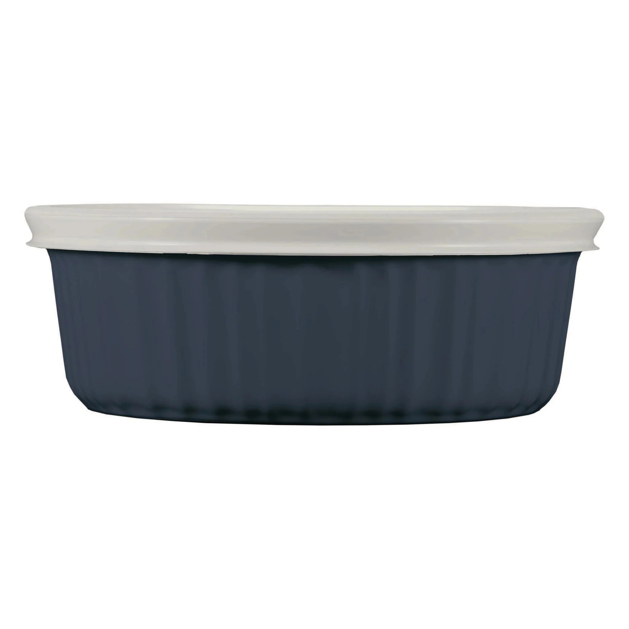 CorningWare® French Colors 24-ounce Baking Dish with Lid, Navy image 0