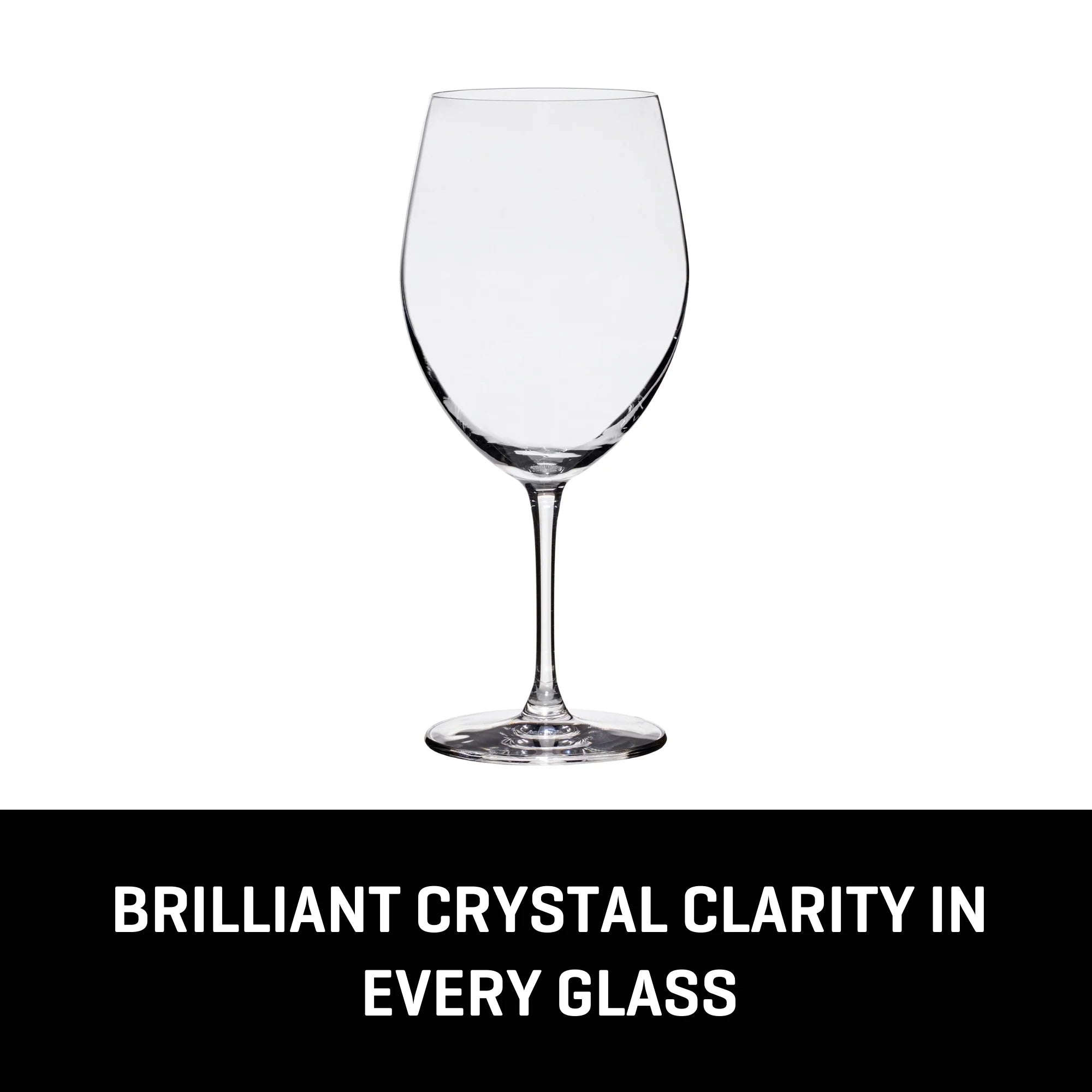 Lucaris Bangkok Bliss Bordeaux Glasses (4-Pieces), 25-ounce, Dishwasher Safe, Lead-free Crystalline image 3