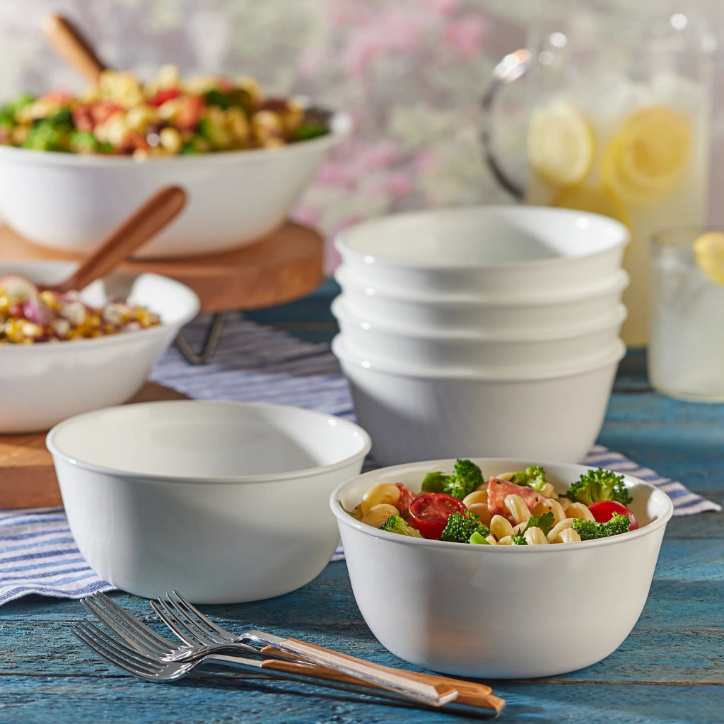 Corelle® Winter Frost White 28-ounce Large Soup Bowls, 6-pack image 5