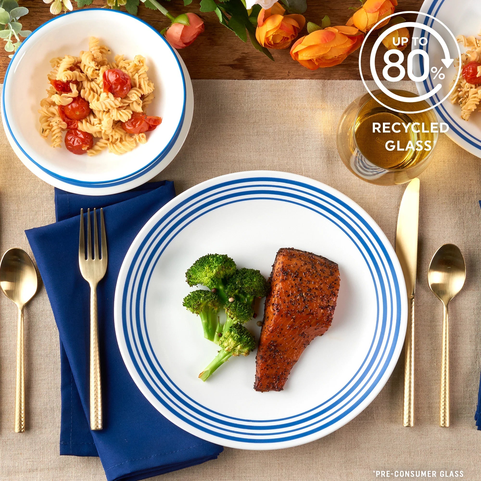 Corelle® Laila 18-piece Dinnerware Set, Service for 6 image 3