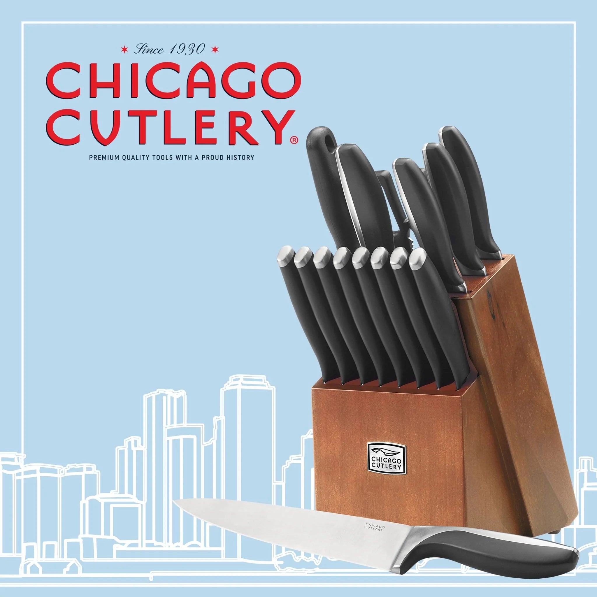 Chicago Cutlery® Avondale™ 16-piece Block Set image 2