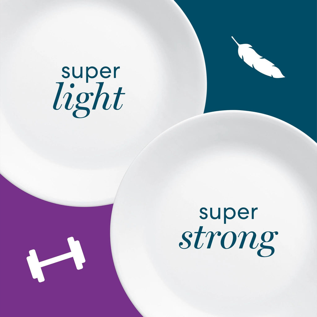 Corelle® Winter Frost White 50-piece Dinnerware Set, Service for 8, EXCLUSIVE image 1