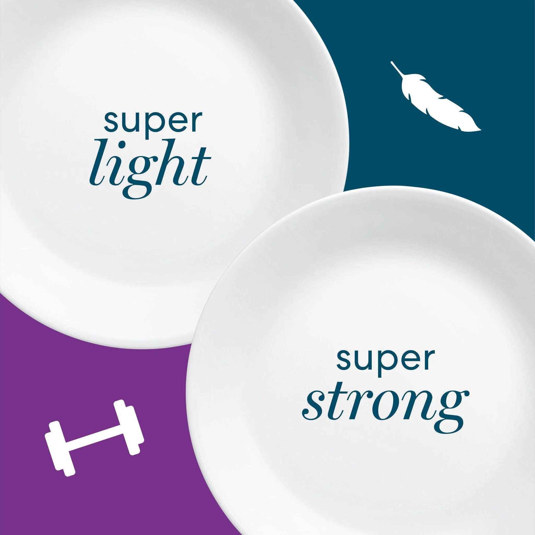 Corelle® Winter Frost White 50-piece Dinnerware Set, Service for 8, EXCLUSIVE image 1