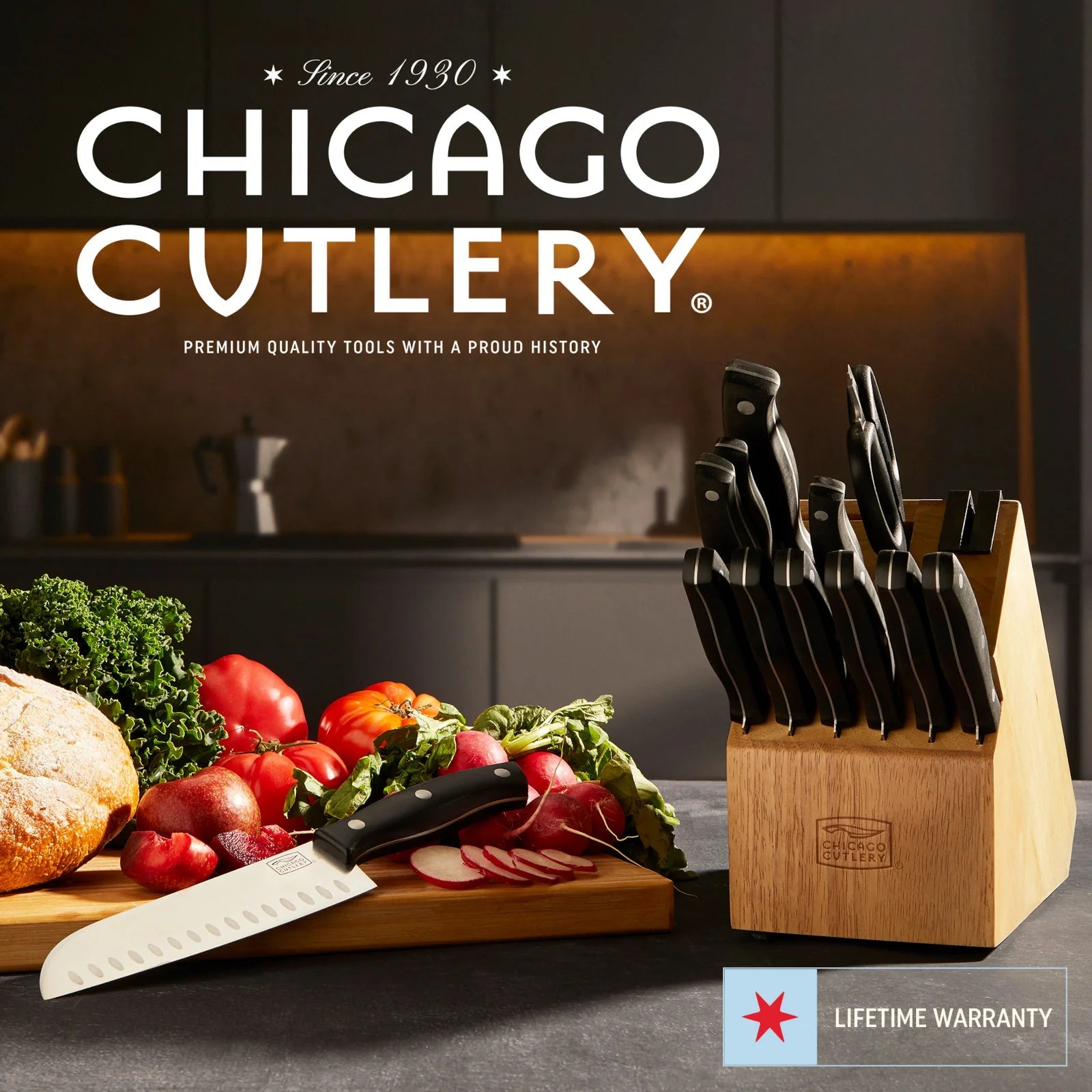 Chicago Cutlery® Ellsworth 13-piece Block Set image 1