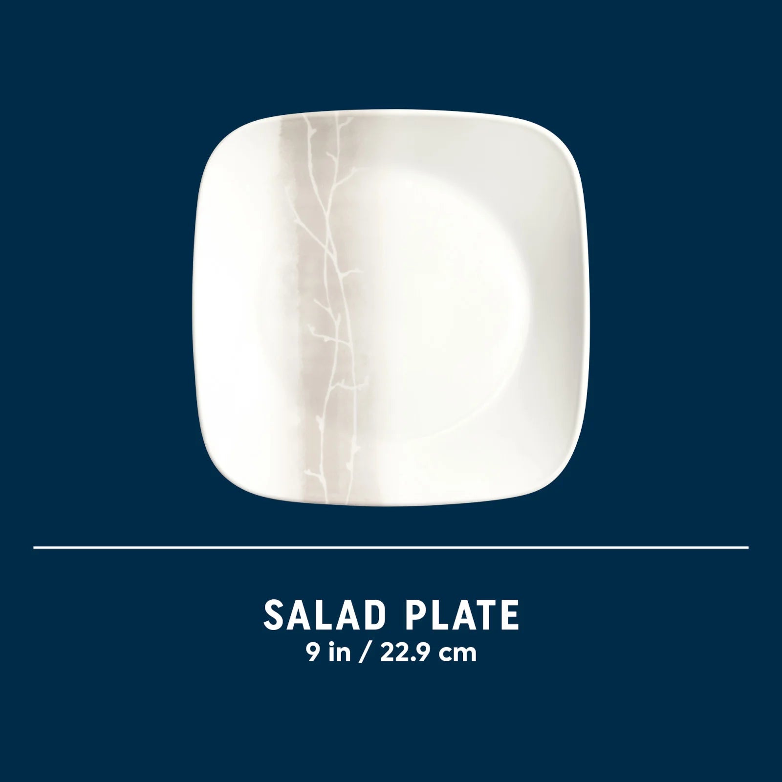 Corelle® Square Wandering Grove 9 Salad Plate image 6