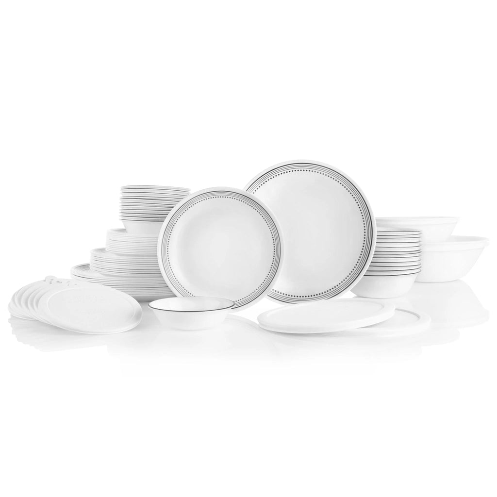 Corelle® Mystic Gray 78-piece Dinnerware Set, Service for 12 image 0