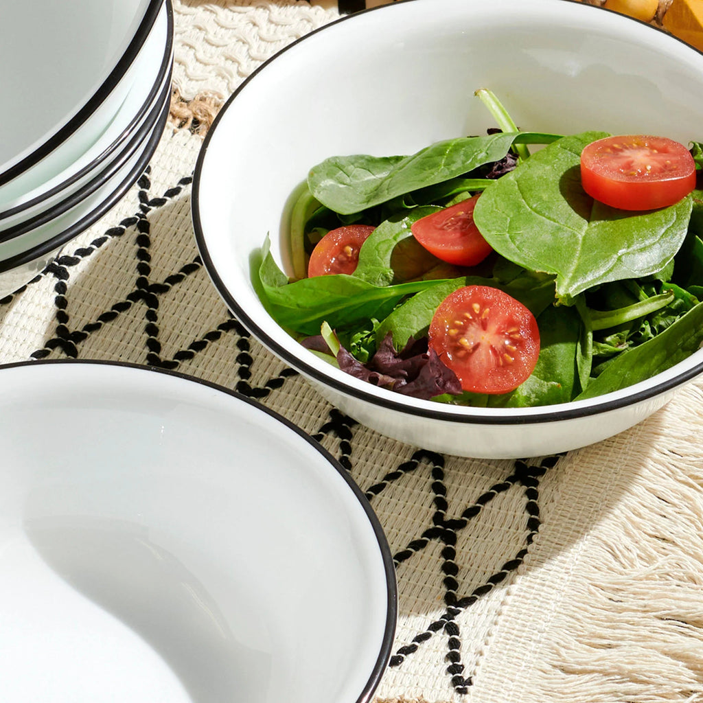Corelle® Delicate Grid 18-piece Dinnerware Set, Service for 6 image 1