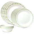 Corelle® Spring Blossom Green 12-piece Dinnerware Set, Service for 4 image 0